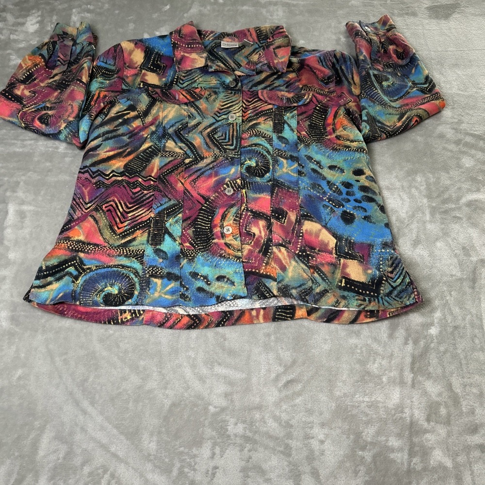 Chico's Shirt Womens 3 US 16 Long Sleeve